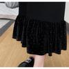 DIMANAF 2025 Women Pluls Size Cotton Long Sleeve Autumn Casual Tops Tees Stripe Shirt Solid New T-Shirt Loose Pullover