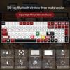 Wireless Bluetooth Mechanical Keyboard - 100-Key, Three-Mode, Compact Design, Office Customizable, Hot-Swappable Switches