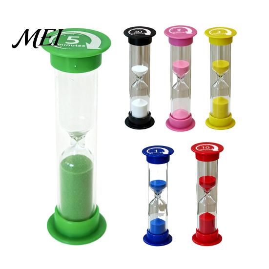 Decorative Sand Clock Colorful Timer, Hourglass Sandglass Accurate Productivity Focus Timer Desk Ornament for Student Study Brushing Teeth School
