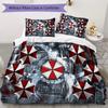 The sci-fi game Resident Evil Umbrella Corporation offers soft and comfortable bedding covers and pillowcases for home use (without core) K4