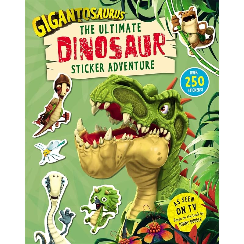 Gigantosaurus The Ultimate Dinosaur Sticker Adventure: Packed with 200 Stickers!
