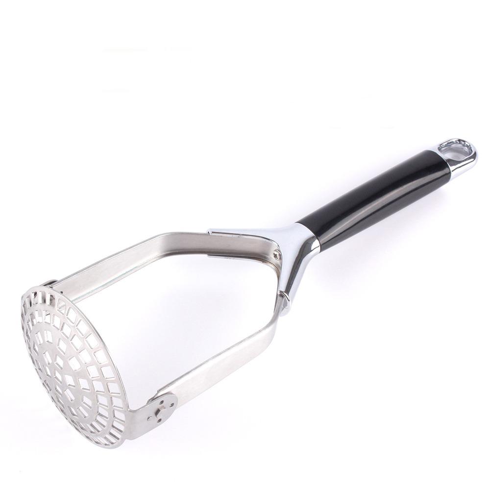 

Картофельная толкушка с длинной ручкой, складной кухонный инструмент для затирания, прочная картофелеотделка, картофель, авокадо