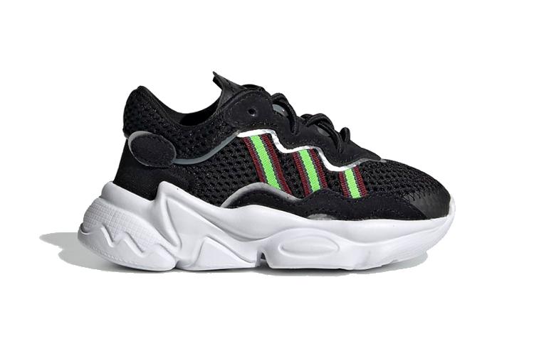 adidas Ozweego Core Black Solar Green TD EE8293