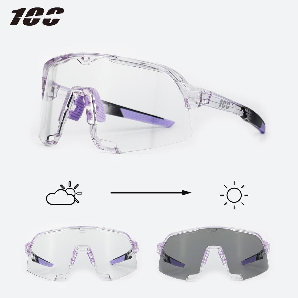 100 Outdoor Photochromic Sunglasses Sports Bike Cycling Glasses Man MTB Climbing Glasses Eyewear Women Driving Bicycle Goggles 7