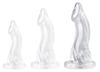Banka Transparent Dildo L 22 X 8cm - ClearlyHorny - Unusual Dildos