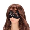 1Pc Black Sleep Eye Mask Travel Sleeping Aid Bandage On Eyes Comfortable Eye Shade For Night Rest