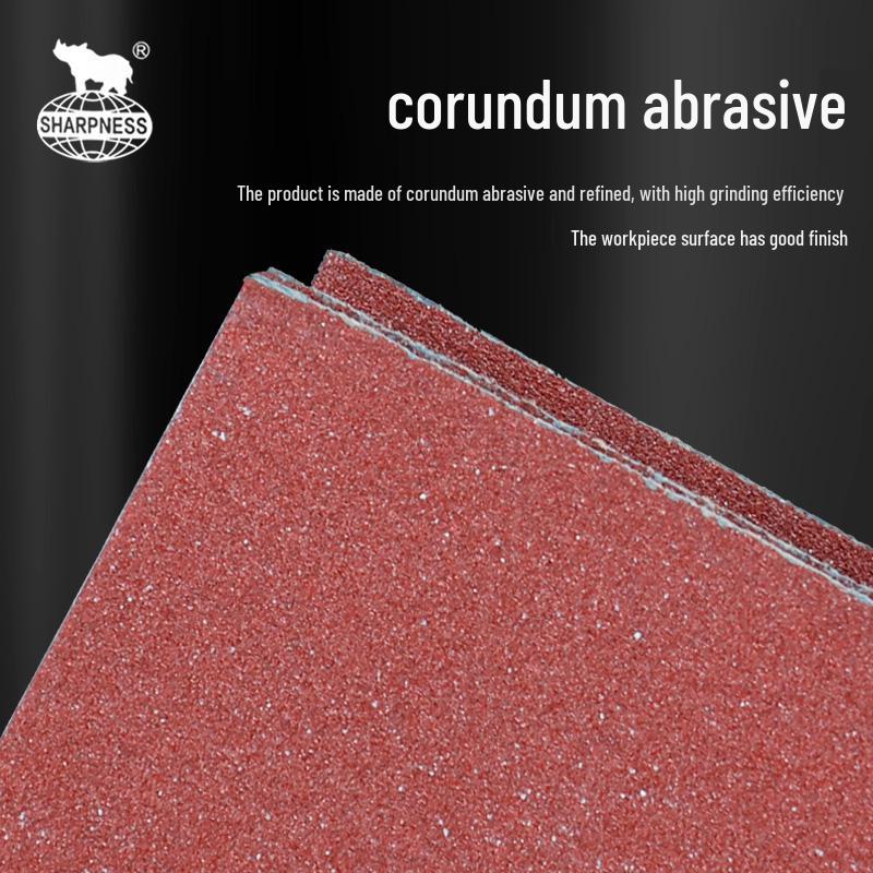 10 Sheets Waterproof Wet & Dry Sanding and Polishing Abrasive Paper