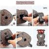 Pigeon Repeller, Anti Pigeons Scarecrow Bird Scarer Fake Owl Repeller With Reflective Eyes For Plant Protection