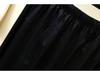 Women's High Waist Draped Long Skirt - Solid Color, Versatile, Loose Fit