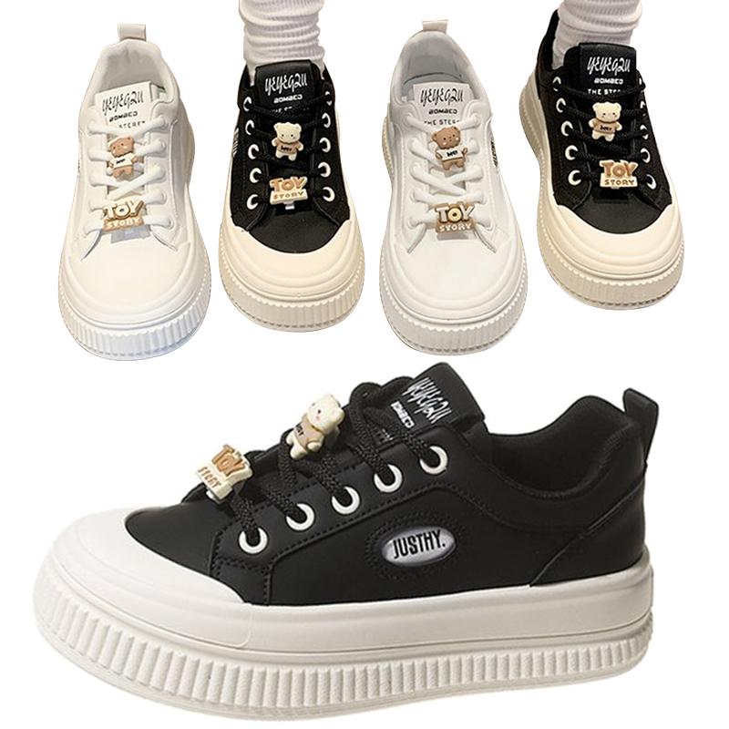 Women's Shoes Women Sneakers New Breathable Casual Fashionable Thick Soled Anti Slip Sports Board Shoes