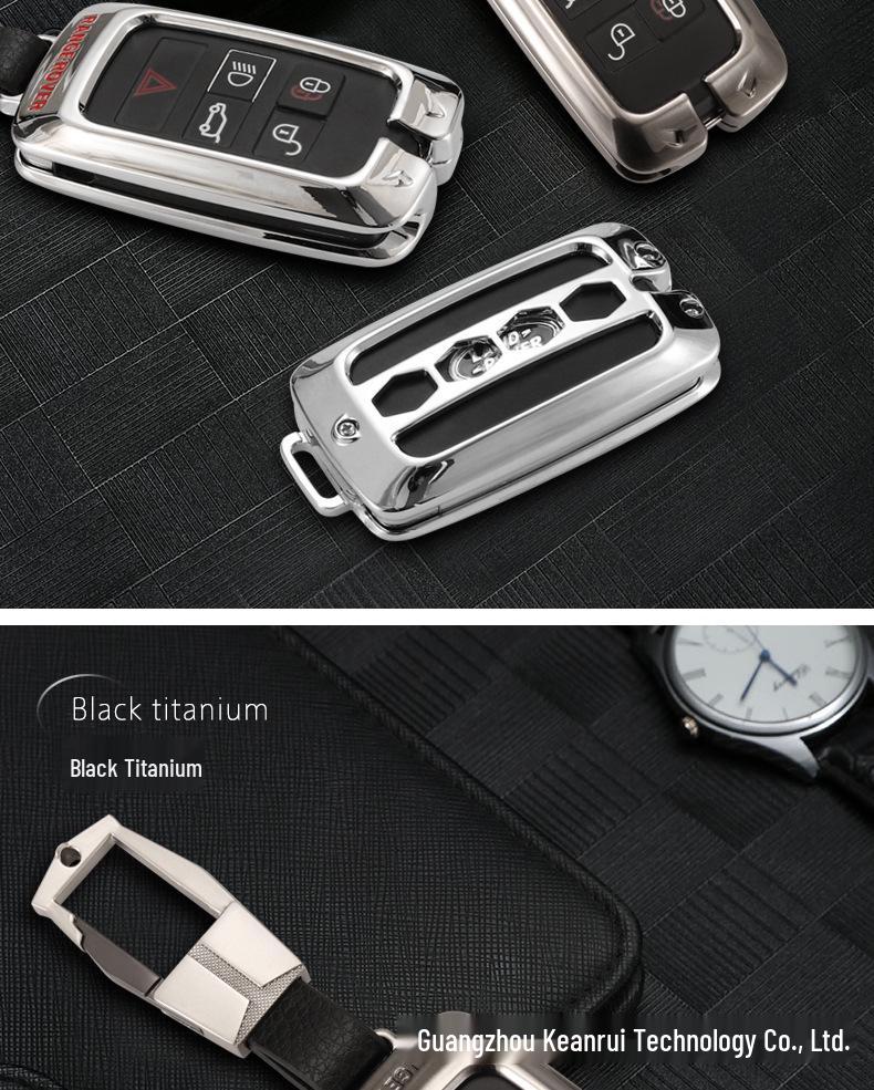 Leather Key Cover for 2019 Land Rover & Jaguar: Fits Range Rover, Evoque, Freelander