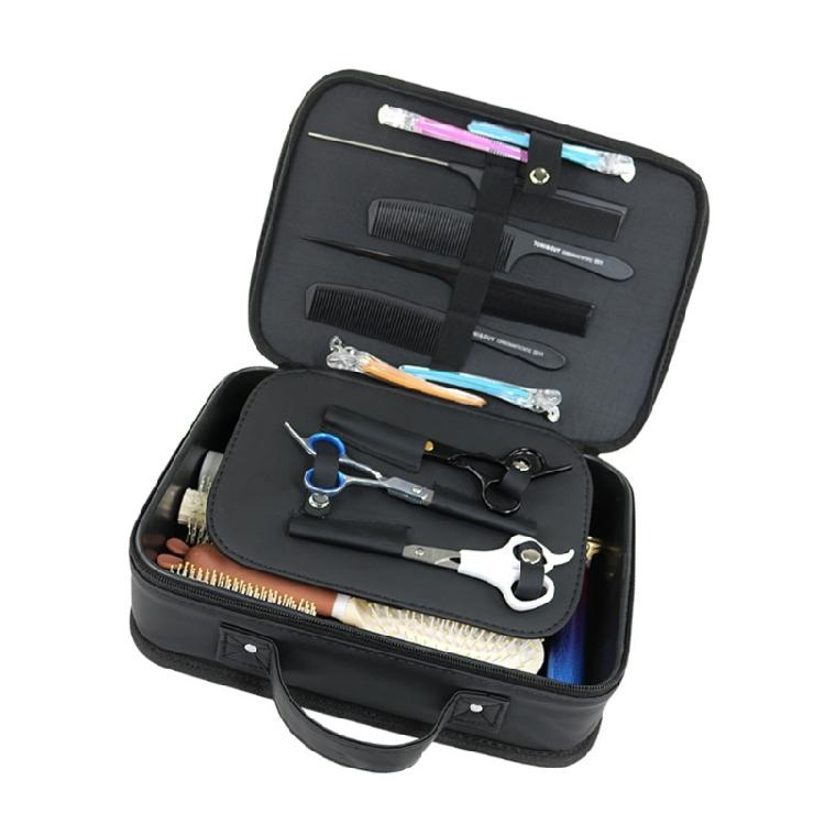 Hair Cutting Scissors Storage Bag Shaving Kits Haircut Accessories Organizer Bag Hair Styling Tools Carrying Case Gifts
