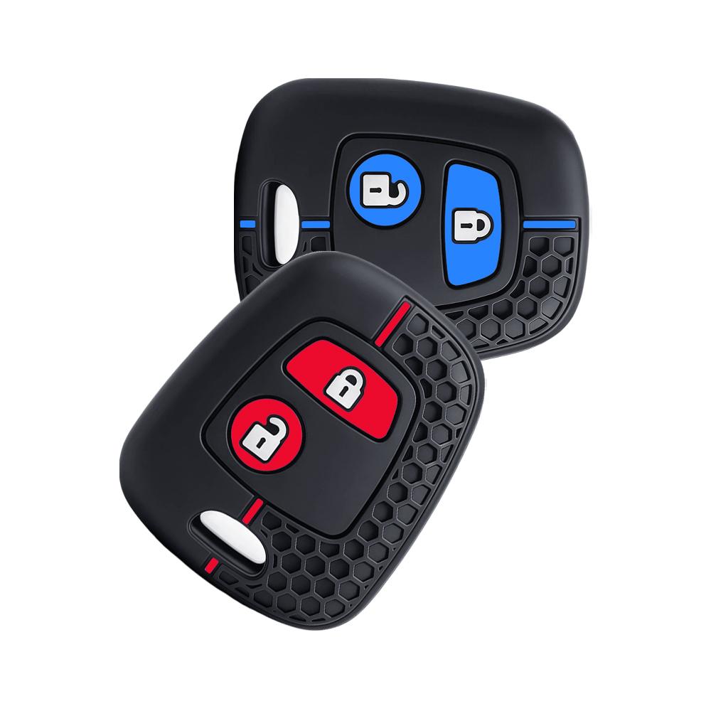 2 Button Silicone Car Key Cover Case For Peugeot 106 107 206 207 307 Citroen C1 C2 C3 C4 Xsara Picasso For Toyota Aygo Protector