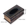 Wooden Paper Napkin Dispenser Rectangular Novelty Napkin Holder  Kitchen Counter