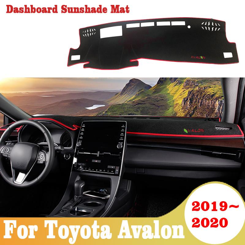 For Toyota Avalon 2019 2020 2025 2025 XX50 Car Dashboard Avoid Light Pad Instrument Platform Desk Cover Mat Carpets Accessories
