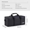 Fishing Gear Storage Bag Multifunctional Fishing Gears Organizer Waterproof Fishing Accessories Shoulder Bag