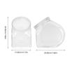 Wide Mouth Plastic Bottle Clear Reusable 2000Ml Food Grade Storage Container Transparent Liquid Storage Sealed Bottle with
