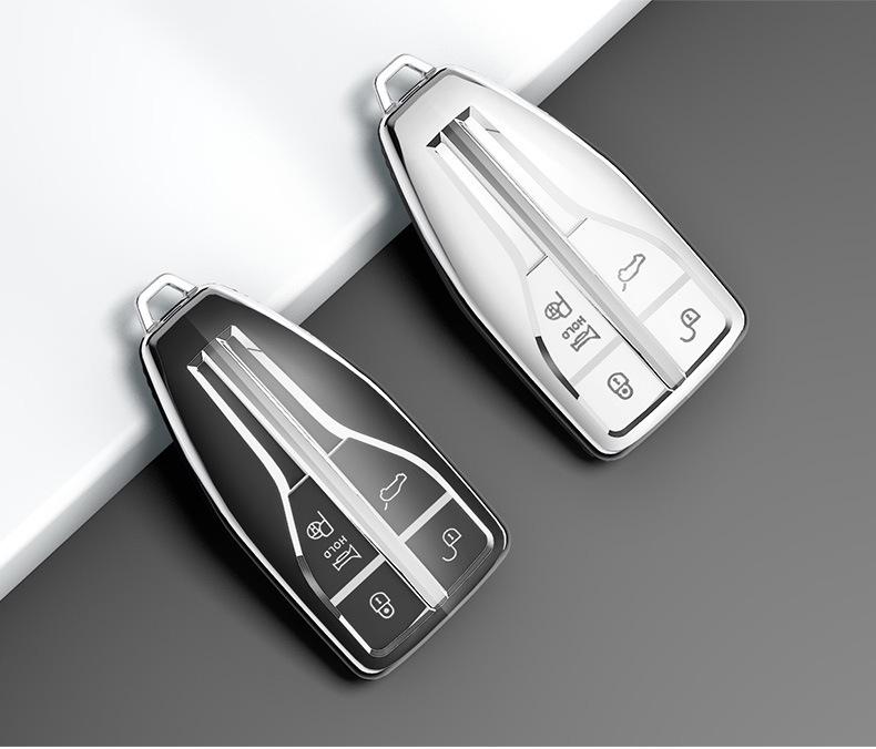 High-End Protective Key Case for Hongqi Models HS5, HS7, H5, H9, HS9, H7