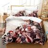 3D Printed Anime Danganronpa Bedding Set Boys Girls Twin Queen Size Duvet Cover Pillowcase Bed Kids Adult Home Textileextile741