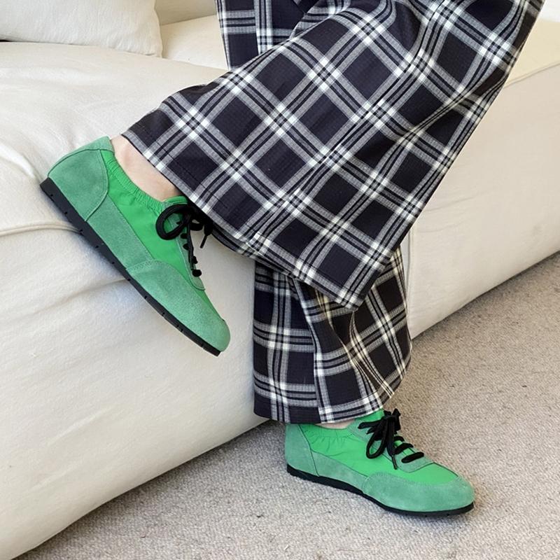 Fashion AIYUQI 2025 New Women's Sneakers Shoes Flat-soled Comfortable Dexter Shoes for Women Large-size Casual Forrest Gump Female Shoes