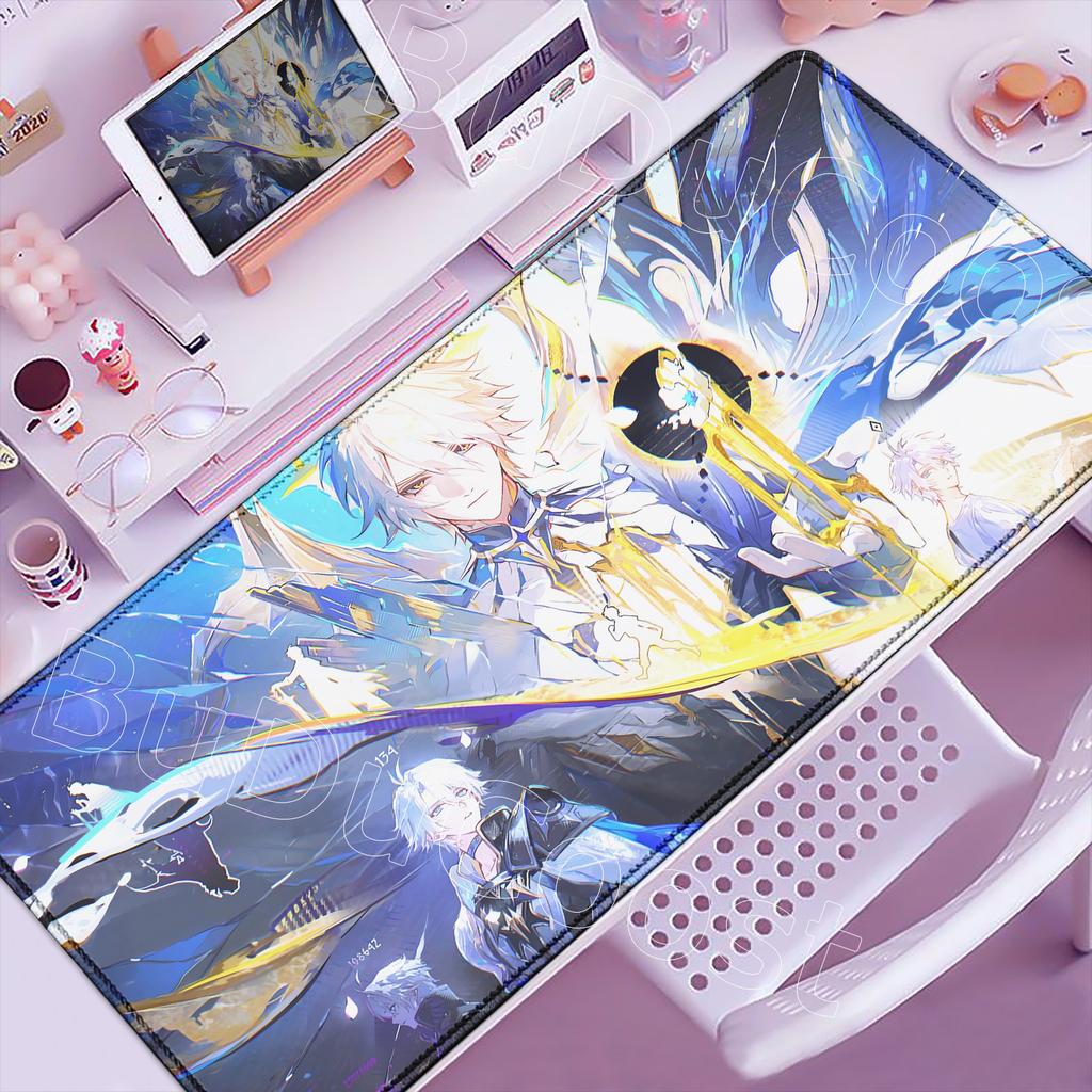 Tappetino per Mouse Grande 1200x600mm Gioco Honkai Star Rail Phainon Tappetino da Scrivania Tappeto per PC Stampa HD Tappetino per Mouse Laptop Tappetino per Tastiera Accessori