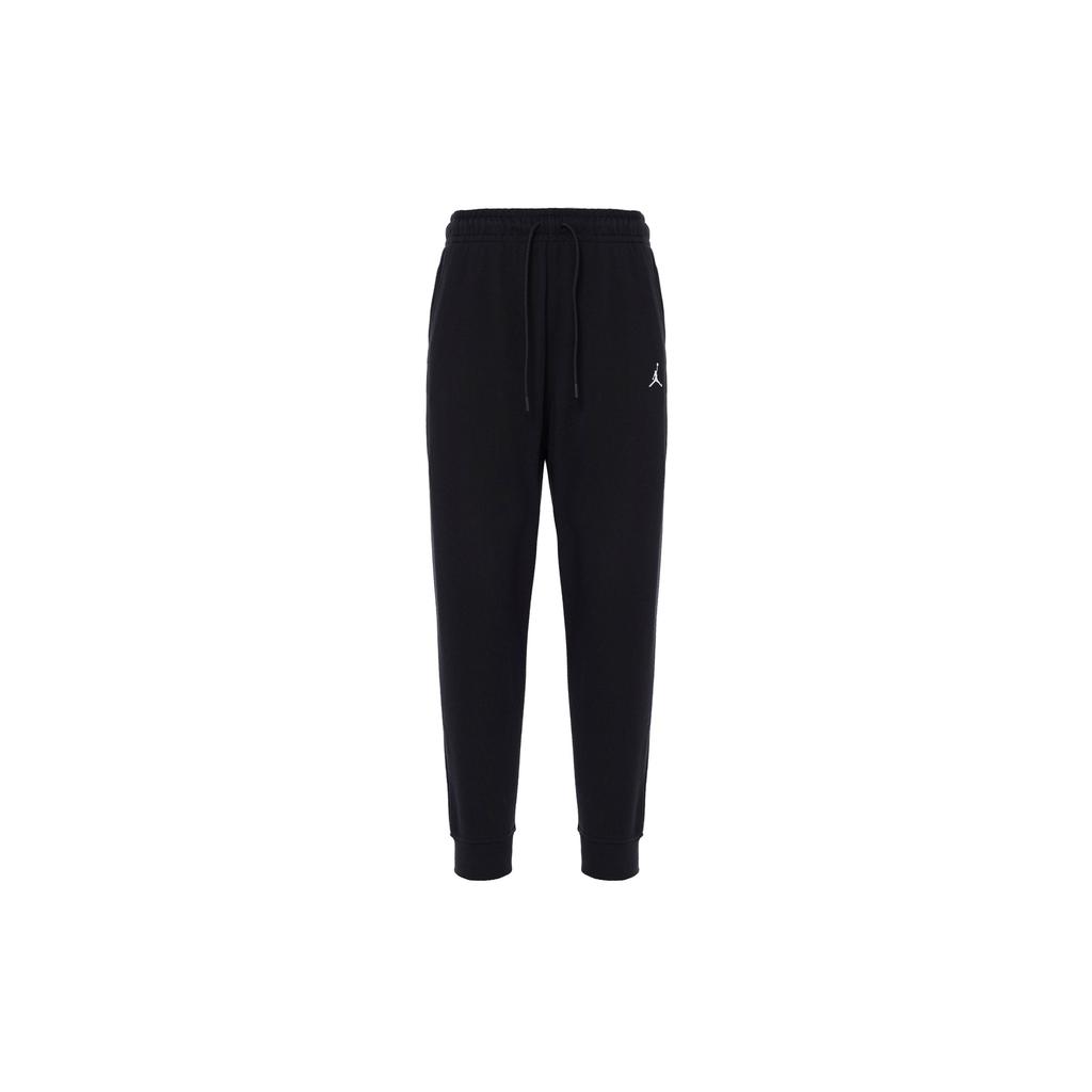 Jordan Stitched Elastic Waist Knit Sweatpants Men Bottoms Black FQ7762-010