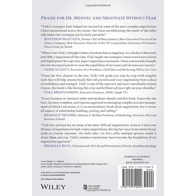 Negotiate Without Fear: Strategies and Tools to Maximize Your Outcomes