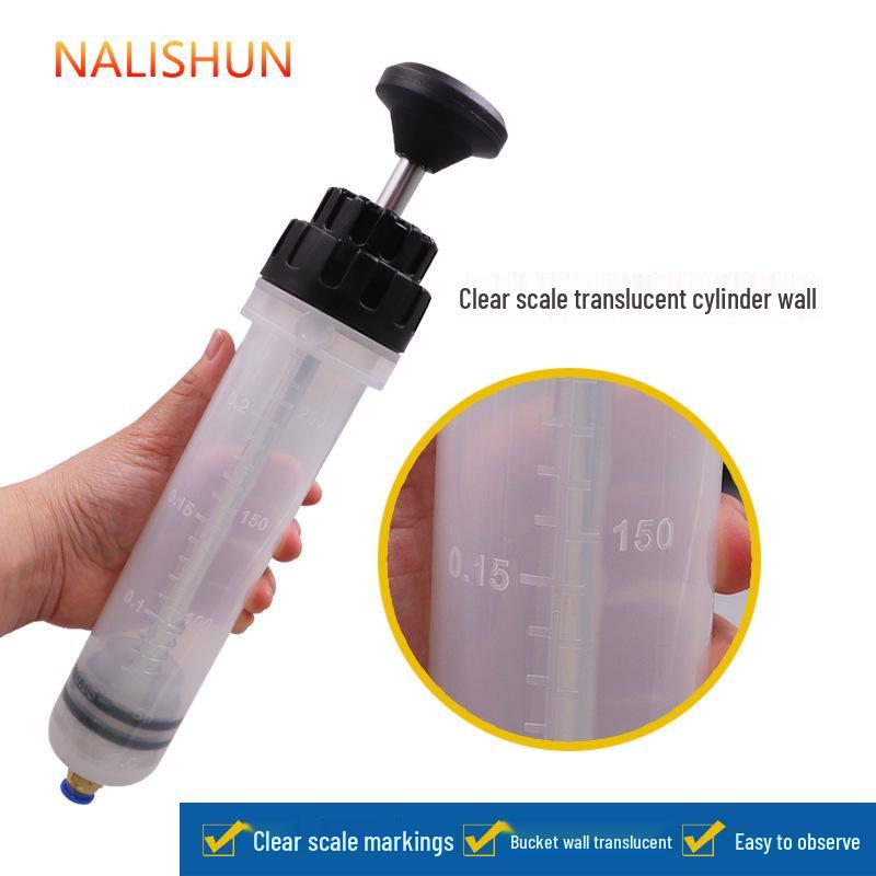 Dual-Use Oil Extractor: Large Syringe for Suction & Injection of Kerosene or Diesel