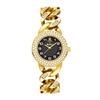 YaLaLuSi Stylish Ladies’ Luxury Diamond-Set Bracelet Watch: An Elegant Water-Resistant Quartz Timepiece Perfect as a Gift Relo
