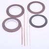 4pcs/Lot Rose Gold Matte Glitter Nail Striping Tape Line Adhesive Stickers Tools