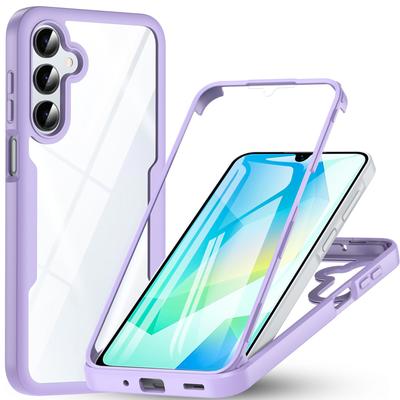 Θήκη 360 Μοιρών Για Samsung Galaxy A17 A16 A26 A36 A56 A15 A25 A35 A55 A14 A54 A24 A34 A06 A05 A07 M36 Ενσωματωμένο Προστατευτικό Οθόνης