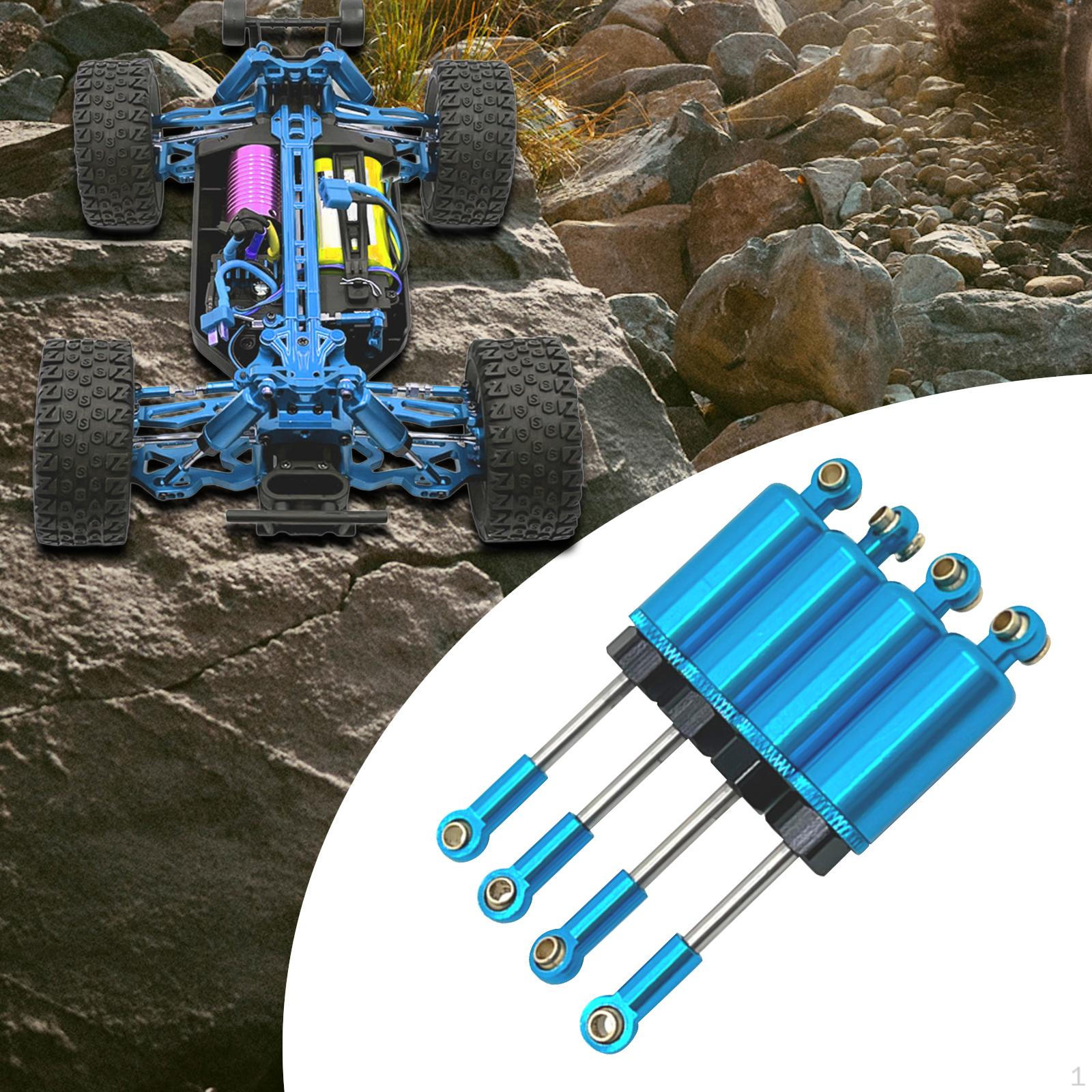 

Комплект металевих амортизаторів RC на 1 шт:16 масштабних моделей blue