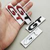 3D Metal Chrome Logo GT Emblem Car Trunk Badge For Peugeot 206 207 301 307 308 408 508 2008 3008 4008 5008 GT Sticker Accessorie