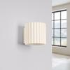 Aura beige G9 wall lamp