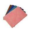 Suede-Feel Soft-Cover A5 Notebook Planner with Custom Logo