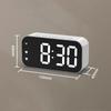 Brightness Adjustment Electronic Alarm Clock 12/24H Table Clock New Digital Clock