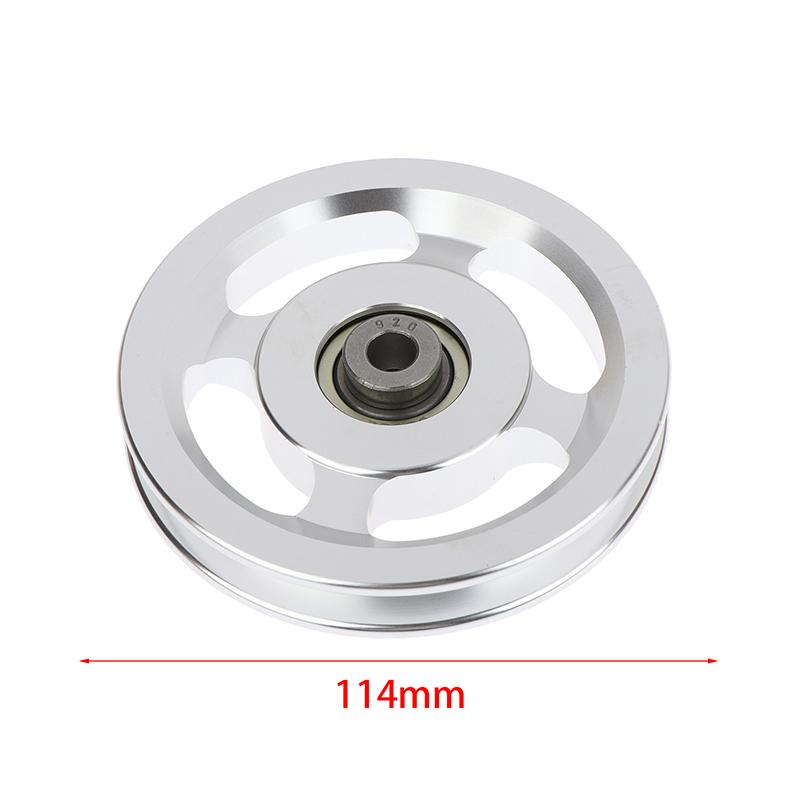 73/88/95/110/114MM Pulley Wheel Aluminium Alloy Bearing Pulley Wheel Replacement Universal Gym Accessory Bearing Pulley Wheel