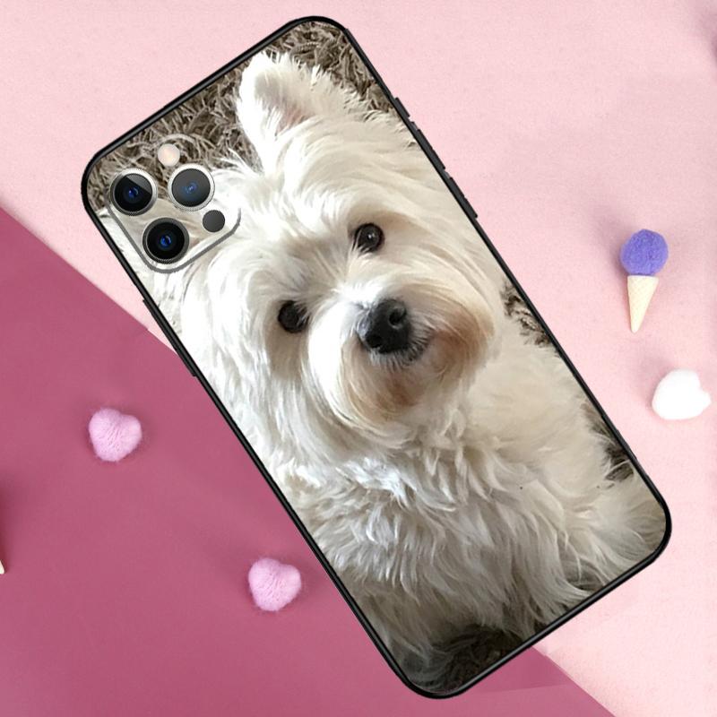 Westie Dog Phone Case For iPhone 17 Pro Max 14 15 16 Plus 11 Pro Max 12 13 Mini 16e 17 Air Back Cover