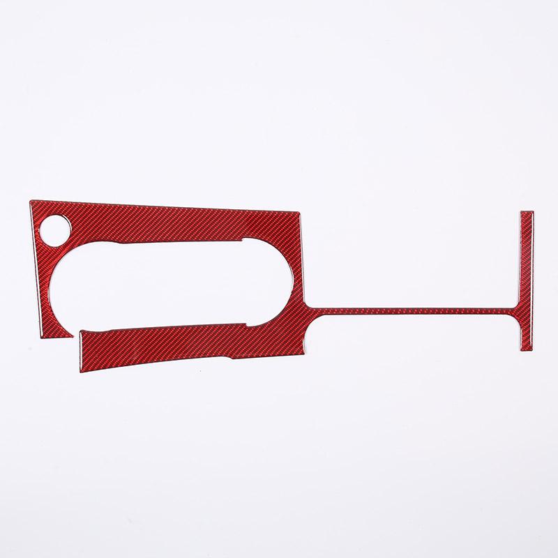 Pentru Mitsubishi Eclipse 2006-2011, din fibră de carbon moale, autocolant pentru mașină