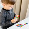 800 Pcs Animal Shaped Beads Animal Plastic Beads Colorful Marine And Jungle Animal Beads Zoo Animal Design Plastic Craft Beads F