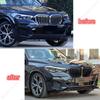 For BMW X5 G05 Front Bumper Lip Spoiler Splitter Diffuser Guard Body Kit Cover M50 xDrive 40i 35i 30d 2018-2022 M-Pack Tuning
