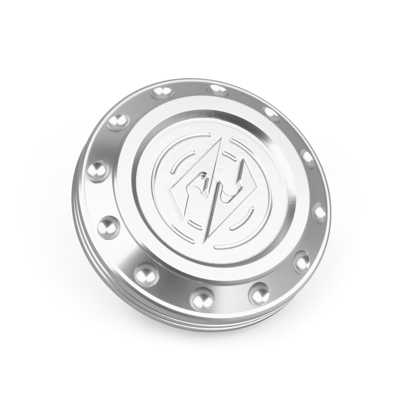 

CHINGLAY CNC Aluminum Stem Top Cap Cover / Center Decoration Cover / Three Prong серебряный