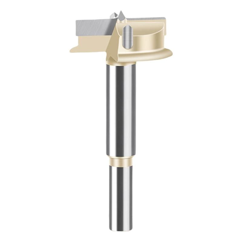 Hocheffizienter Superior-Legierungsstahl Drei-Flöten-Lochfräser Öffner Bohrer für Holzbearbeitung und Heimwerkerprojekte