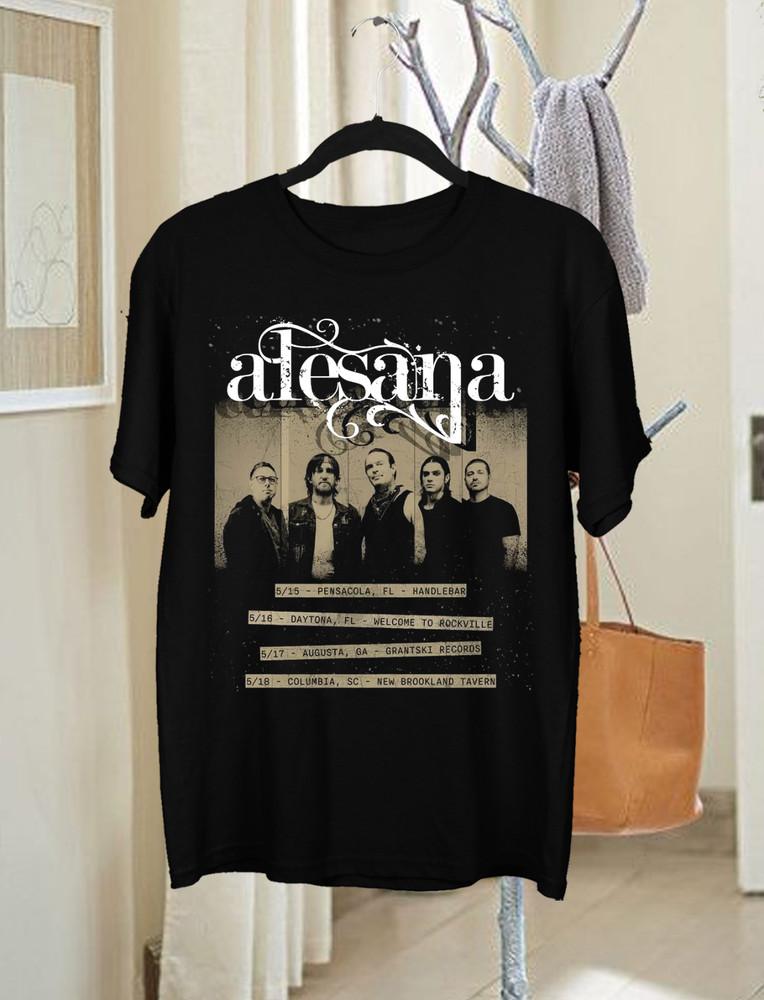 NEW Alesana Band Gift For Fan Black All Size Unisex Tee Shirt Unisex T-Shirt L