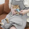 Pet Carrier Apron Sleeping Bag Hands-Free For Walking Indoor Outdoor Breathable Cat Bib Not Sticking Fur Hug Dog Clothing
