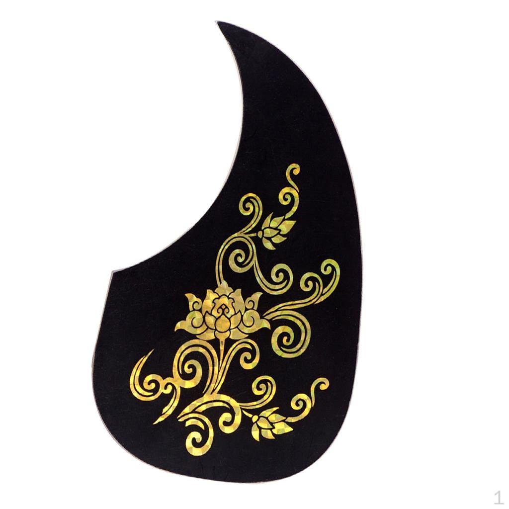 Folk Guitar Pickguard Plate for 40/41inch Acoustic Accessory 181x95mm