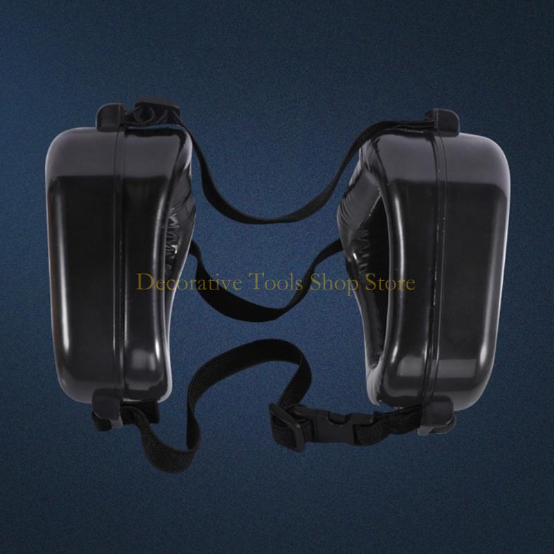 QX2E Pet Earmuffs Ear Cover with Sound Absorbing Cushion for Noise Reduction Noise Cancelling Pet Dog Ear Cover