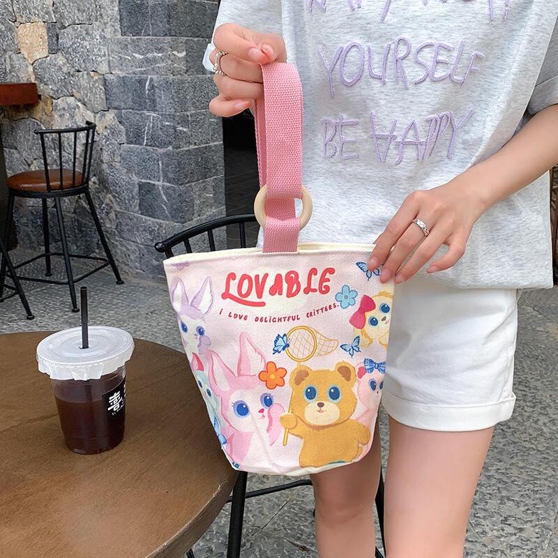 Милая холщовая сумка-тоут Fumaiide для питомцев