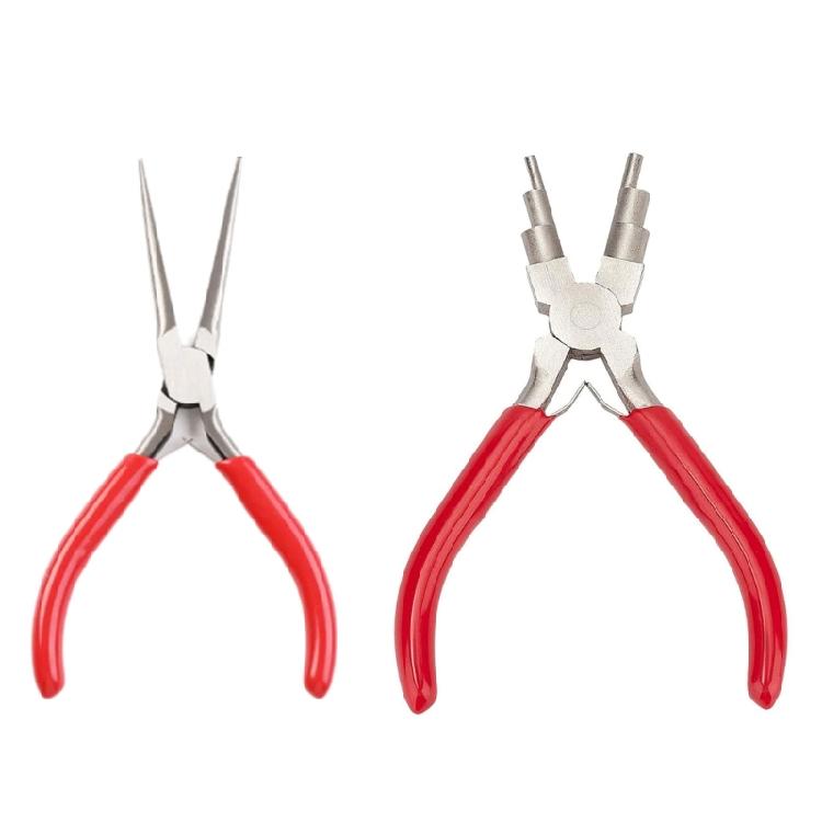 Handy and Practical Jewelry Pliers with Double Spring for Artistic Projects