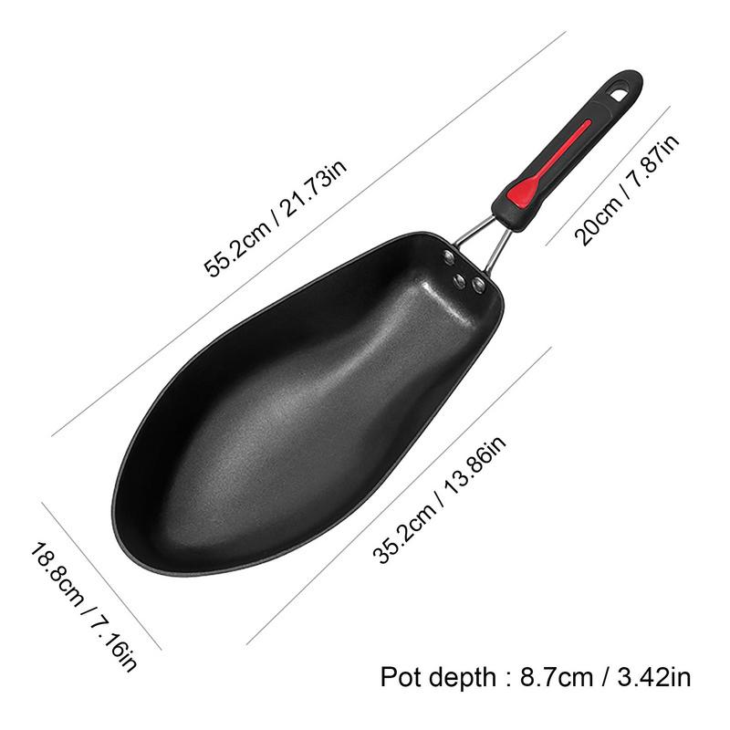 3D Fish Shaped Non Stick Pan Carp Braised Fish Grilled Fish Pot Oil Saving and Non Breaking Skin Egg Skillet Pot